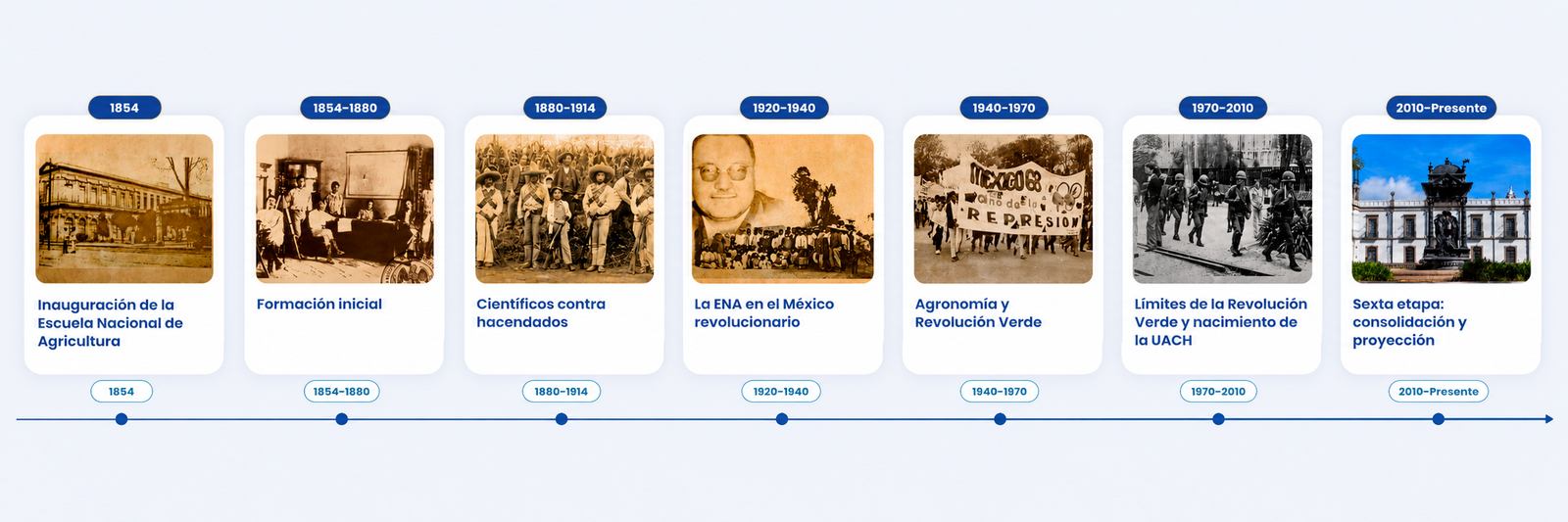 Vista previa línea del tiempo